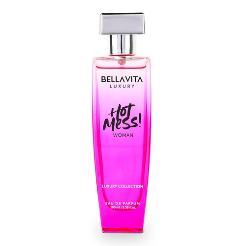 Bellavita Luxury Hot Mess Eau de Parfum - 100 ml | Fresh Mandarin & Exotic Passionfruit Notes | Long-Lasting Women's Fragrance