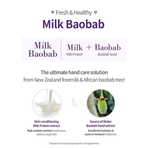 **Skiennix Milk Baobab Hydrating Body Wash - Nourishing Cleanser for Dehydrated Skin, 16.9 fl oz**