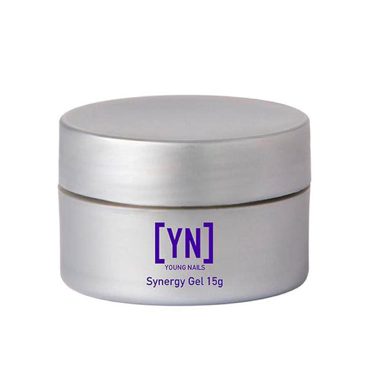 Young Nails Synergy Gel - Clear Gloss Finishing Gel for Superior Adhesion & Strength | 15g