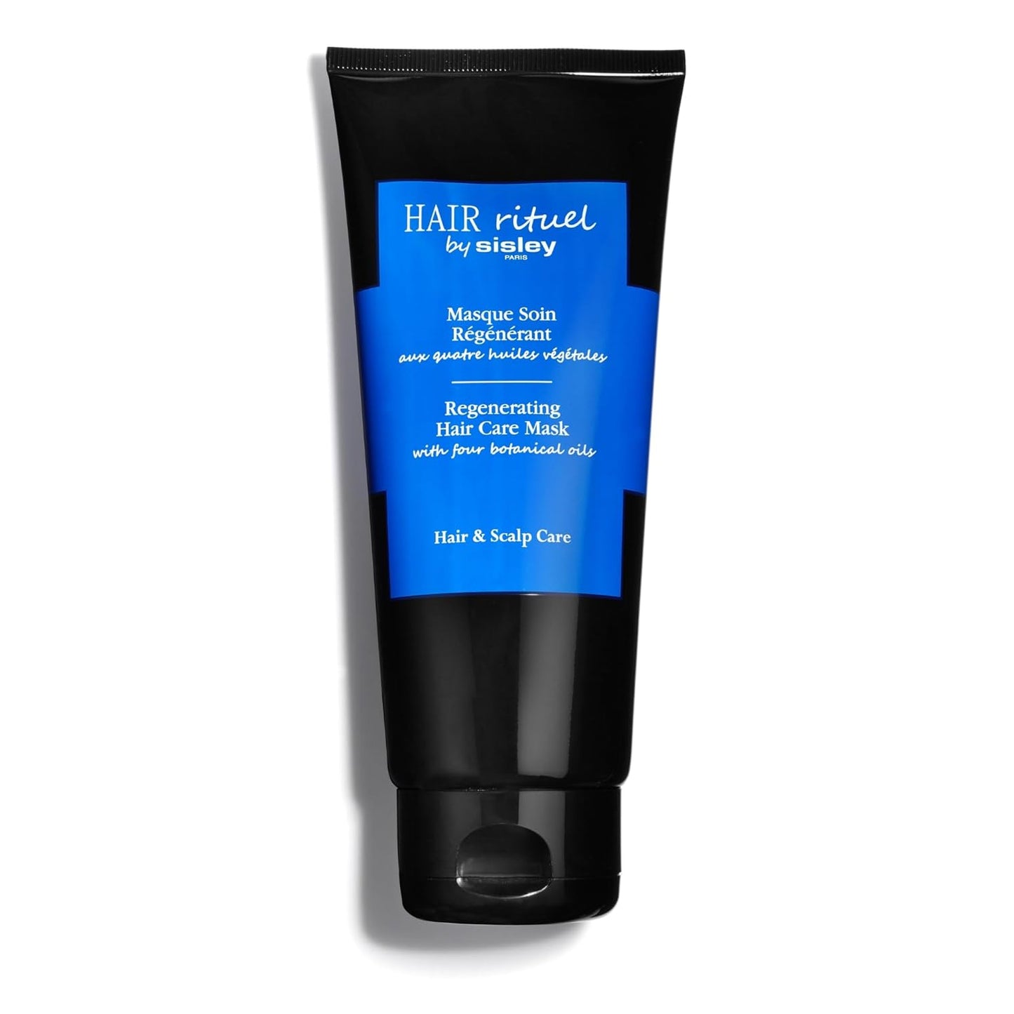 Sisley Paris Regenerating Hair Care Mask - Intensive Treatment with Four Botanical Oils - 200 mL - Supports Hair & Scalp Health
