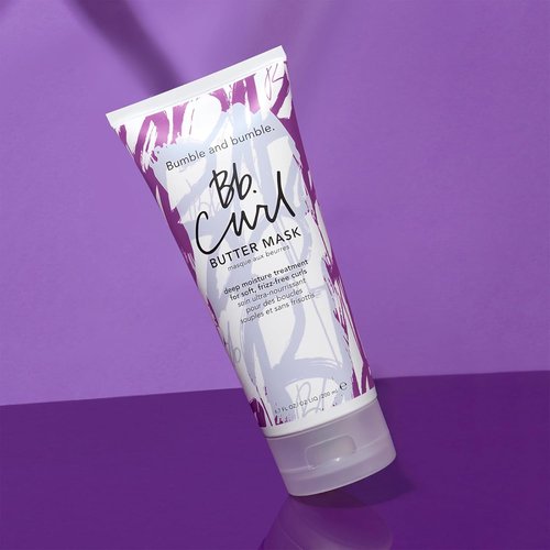 Bumble and bumble. Curl Butter Hair Mask | Deep Moisture for Medium to Thick Coily, Curly, Wavy Hair | Anti Frizz + Color Safe | With Jojoba, Avocado + Coconut Oil | Standard Size, 6.7 Fl Oz