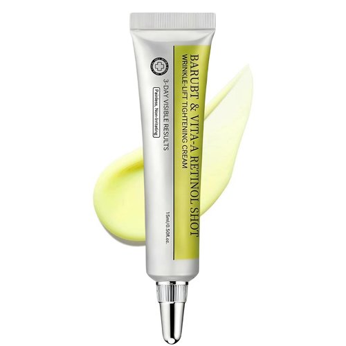 BARUBT Retinol Shot Tightening Booster Serum for Face - Hydrating Essence with Retinal 0.1% & Panthenol 1% to Minimize Pores & Reduce The Appearance of Wrinkles, Firming Facial, 15ml/0.5fl.oz.