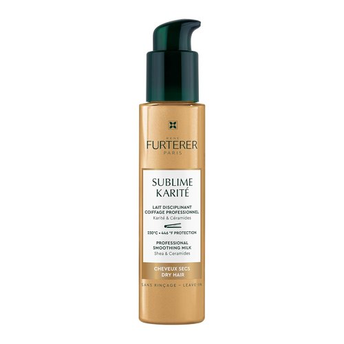 René Furterer Sublime Karité Smoothing Milk - Nourishing Shea Butter & Ylang-Ylang Oil, 3.3 Fl Oz