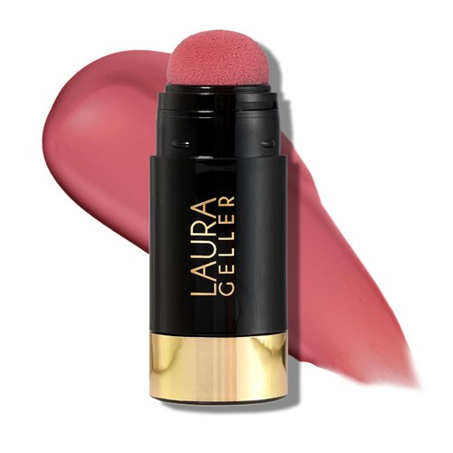 Laura Geller New York Serum Blush Tint - Lightweight Liquid Blush for Cheeks | Beautiful Blossom Color