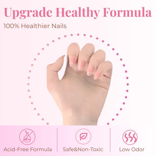 Oxizona Super Strong Nail Glue for Acrylic Nails Press on Nails Professional Nail Glue for Nail Tips Fake Nails False Nails Long Lasting for Stick On Nails Broken Nails (2)