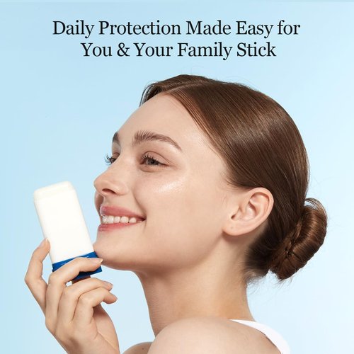 ROUND LAB Birch Juice Moisturizing Sun Stick - Broad Spectrum SPF 50+ | Non-Sticky, Travel-Friendly Sunscreen, 0.67oz