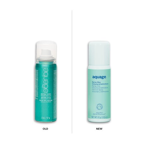 Aquage Spray Wax - Flexible Texturizing Spray for Soft Texture & Volume | Travel Size, 2 oz.