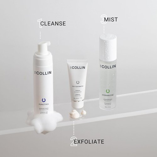 G.M. COLLIN Puractive+ Cleansing Foam - Hydrating Face Wash for Oily & Acne-Prone Skin with Salicylic Acid