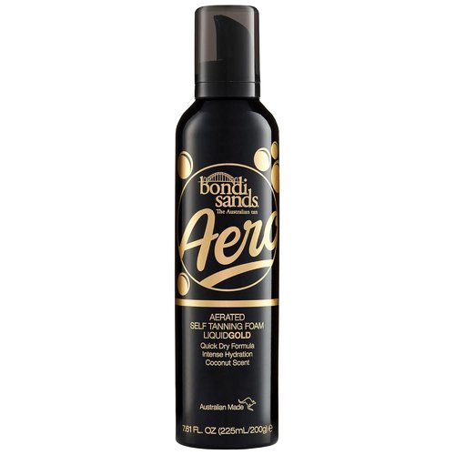 Bondi Sands Aero Self Tanning Foam - Lightweight, Fast-Drying Formula for a Hydrated, Long-Lasting Glow | 7.61 Oz/225 mL