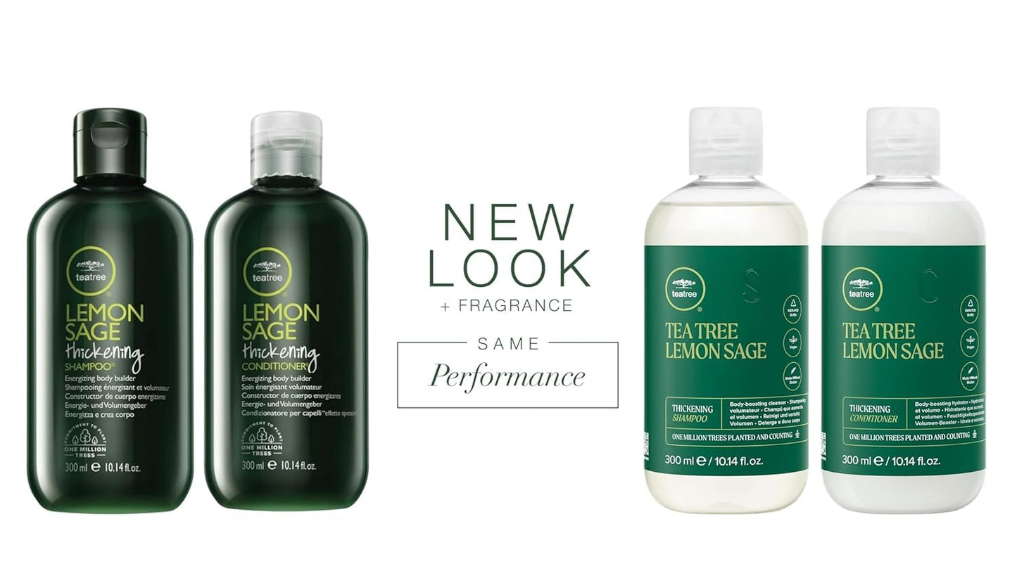 Skiennix Tea Tree Lemon Sage Volumizing Gift Set - Nourishing Hair Care Essentials