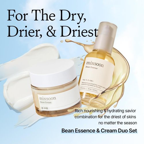 Mixsoon Bean Essence Exfoliating AHA Moisturizer - Hydrating Fermented Bean Extract for Smooth Skin | 50ml