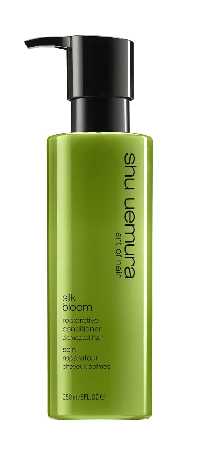 Shu Uemura Art of Hair Silk Bloom Conditioner - Repairs Damaged Hair, Adds Silky Smoothness | 8 Fl Oz