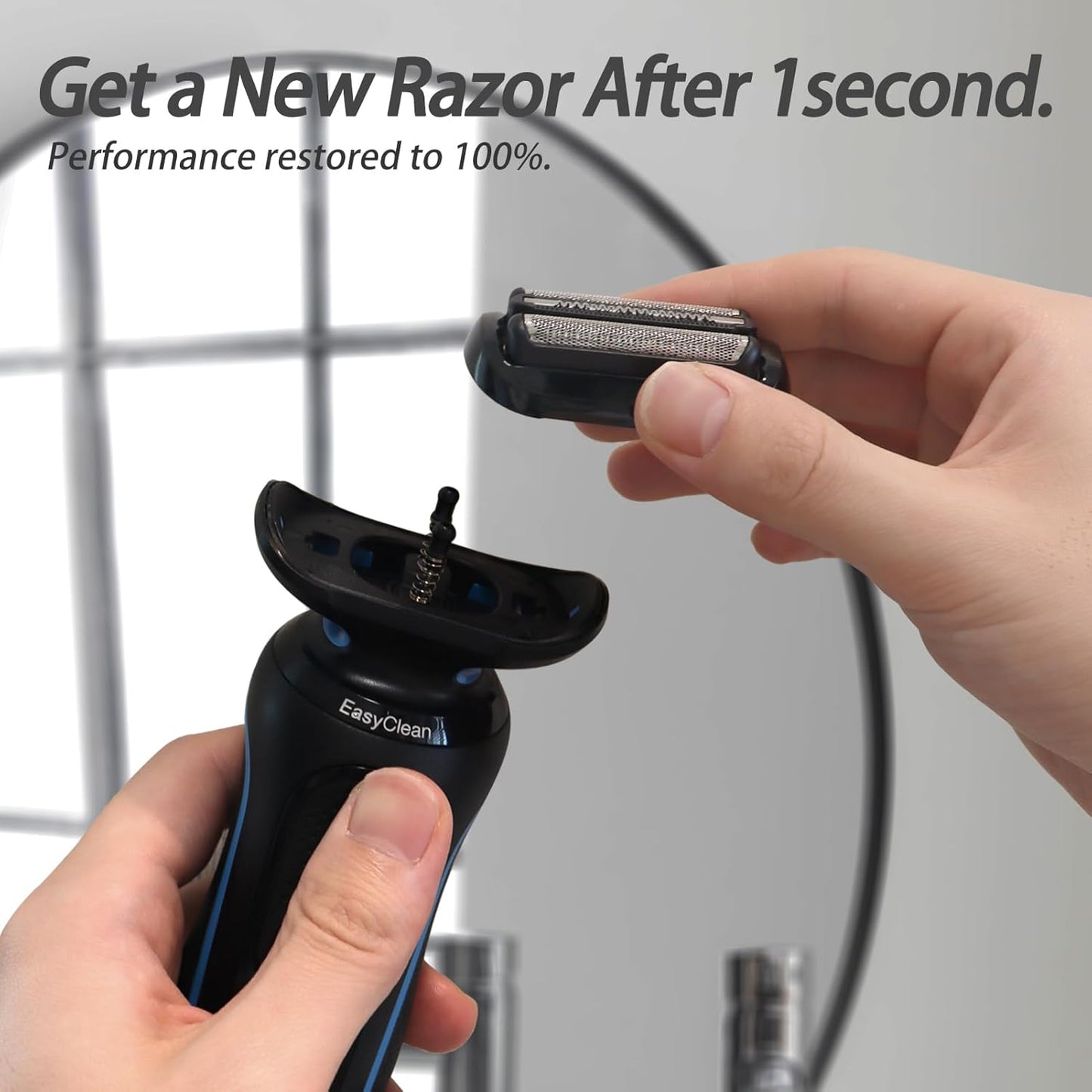 Series 5 & 6 Shaver Replacement Head - Compatible with S5/S6 Razors | 2 Count