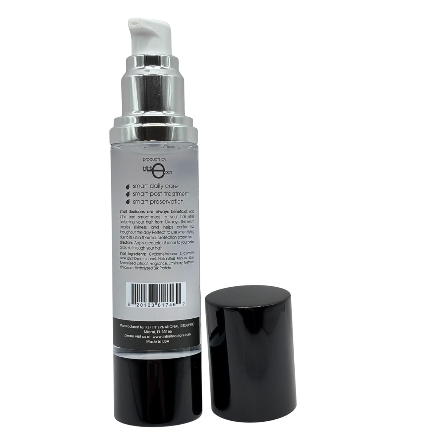 Smart Protection Hair Styling Serum - 1.7oz for All-Day Hold & Shine