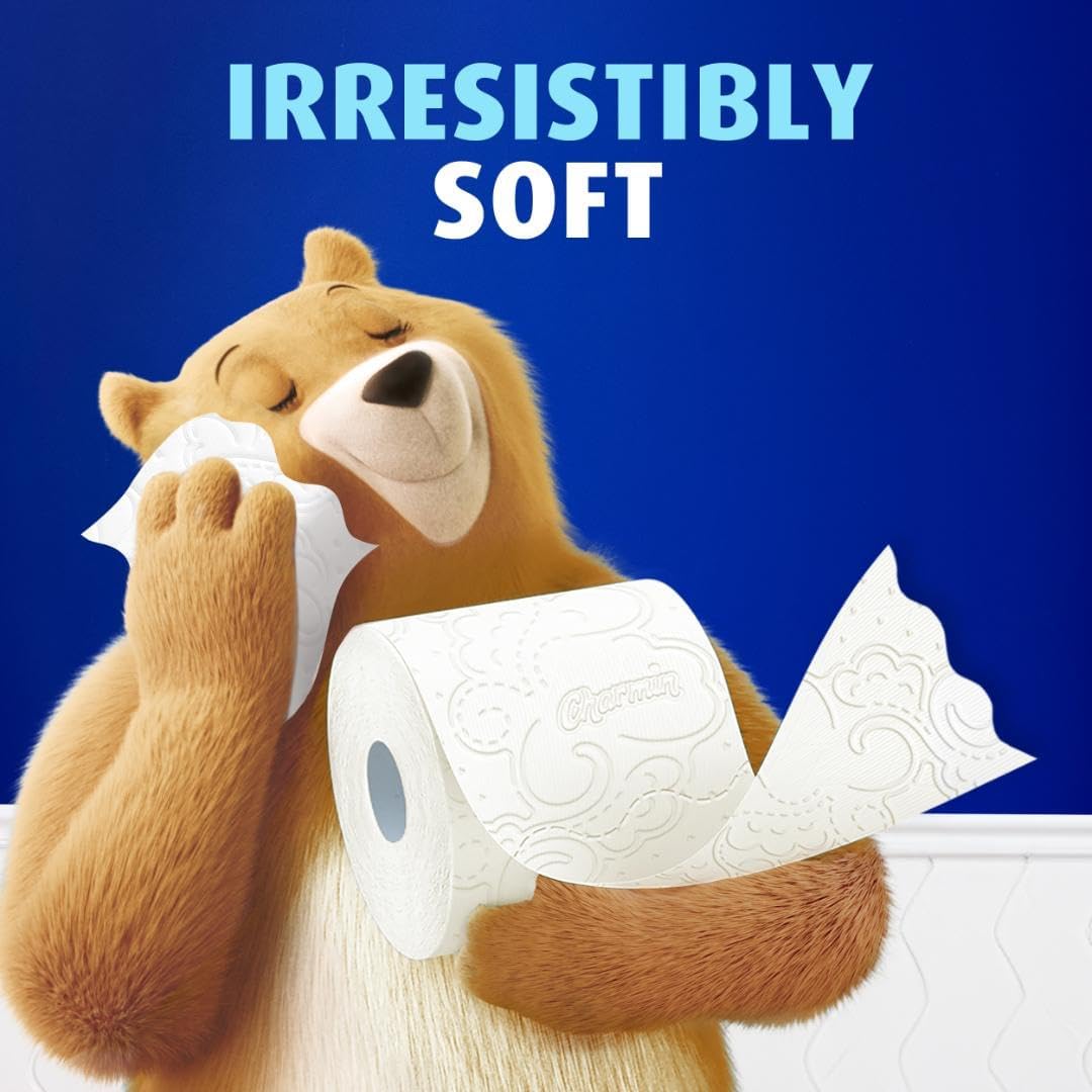 Charmin Ultra Soft Toilet Paper - 6 Mega Rolls for Ultimate Comfort | Equivalent to 24 Regular Rolls