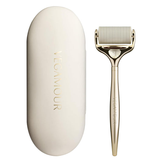 VEGAMOUR GRO+ Advanced Dermaroller - 1,200 Microneedle Scalp Tool | Gently Exfoliates for Maximum Coverage