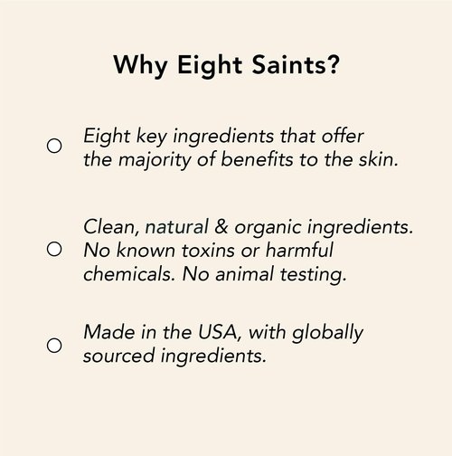 Eight Saints Original Cin, 10% Niacinamide Serum For Face Anti Aging, Natural and Organic, Facial Serum to Reduce Fine Lines, Dark Spots, Large Pores, and Wrinkles, 1oz