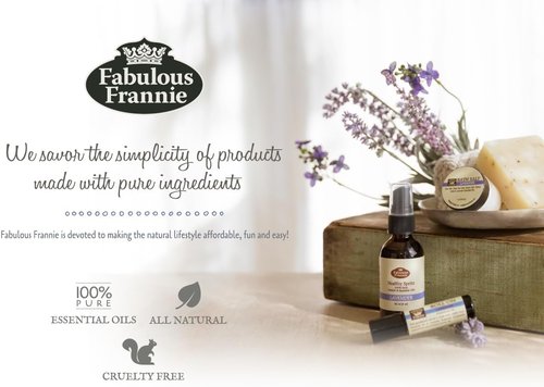Fabulous Frannie Carpet Refresher | All-Natural Lemon-Lavender Scent with Pure Essential Oils - 13 Ounce