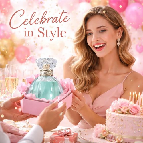 Floral Eau de Parfum for Women - Elegant Gardenia Fragrance Spray | Long-Lasting 1.7 Fl Oz (50ml) Gift