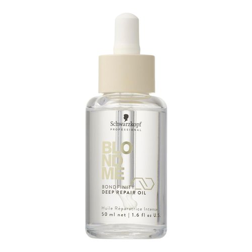 BlondMe Bondfinity Deep Repair Oil - Frizz Reduction & Heat Protection for Blonde Hair, 1.6 Fl Oz