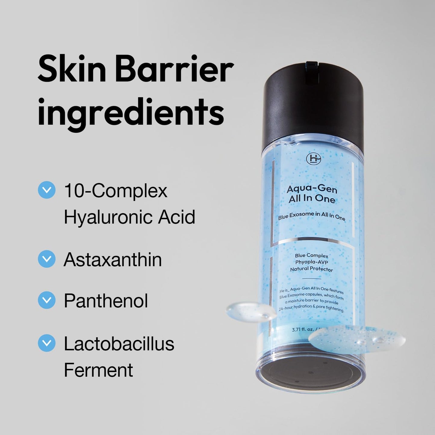 Skiennix Men's Face Moisturizer Gel - Oil Control & 24-Hour Hydration - Non-Greasy, Pore Minimizing, 3.71 fl oz