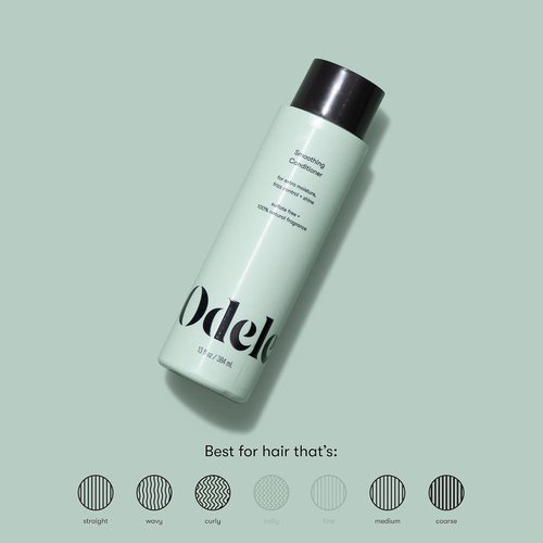 Odele Smoothing Conditioner - Sulfate-Free Formula for Extra Moisture & Frizz Control | 32 Fl Oz