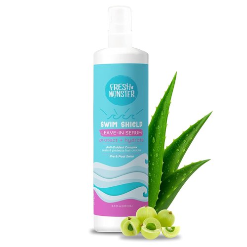 Fresh Monster Leave-In Conditioner Spray for Kids - Lightweight Hair Serum for Chlorine & Salt Water Protection | 8.5 oz