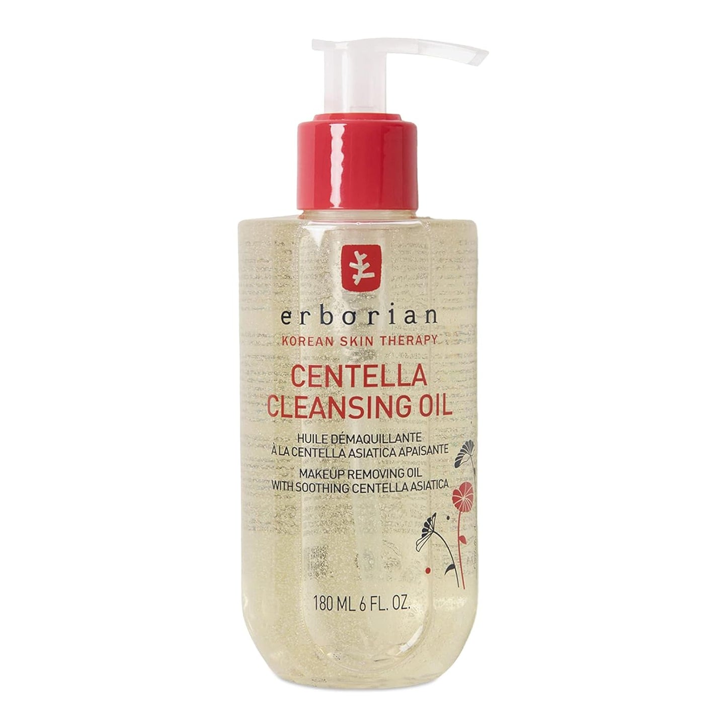 Erborian Cleansing Oil - Gentle Makeup Remover with Centella Asiatica | Hydrates & Soothes Skin