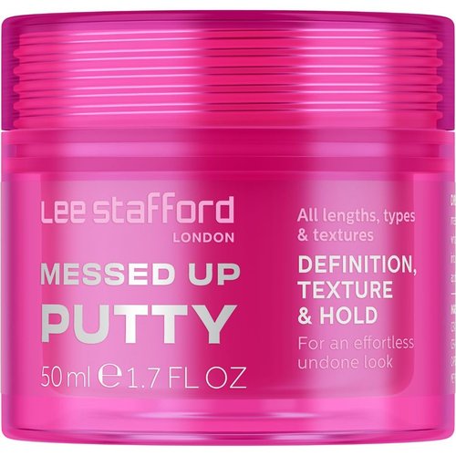 Lee Stafford Hair Styling Pomade - Lightweight Pliable Shaping Wax Paste for All Lengths, Firm Hold & Texturizing