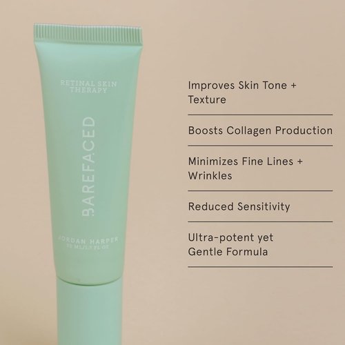 Barefaced Retinal Skin Therapy Serum 30ml - Firming Retinaldehyde & Bakuchiol for Youthful Skin