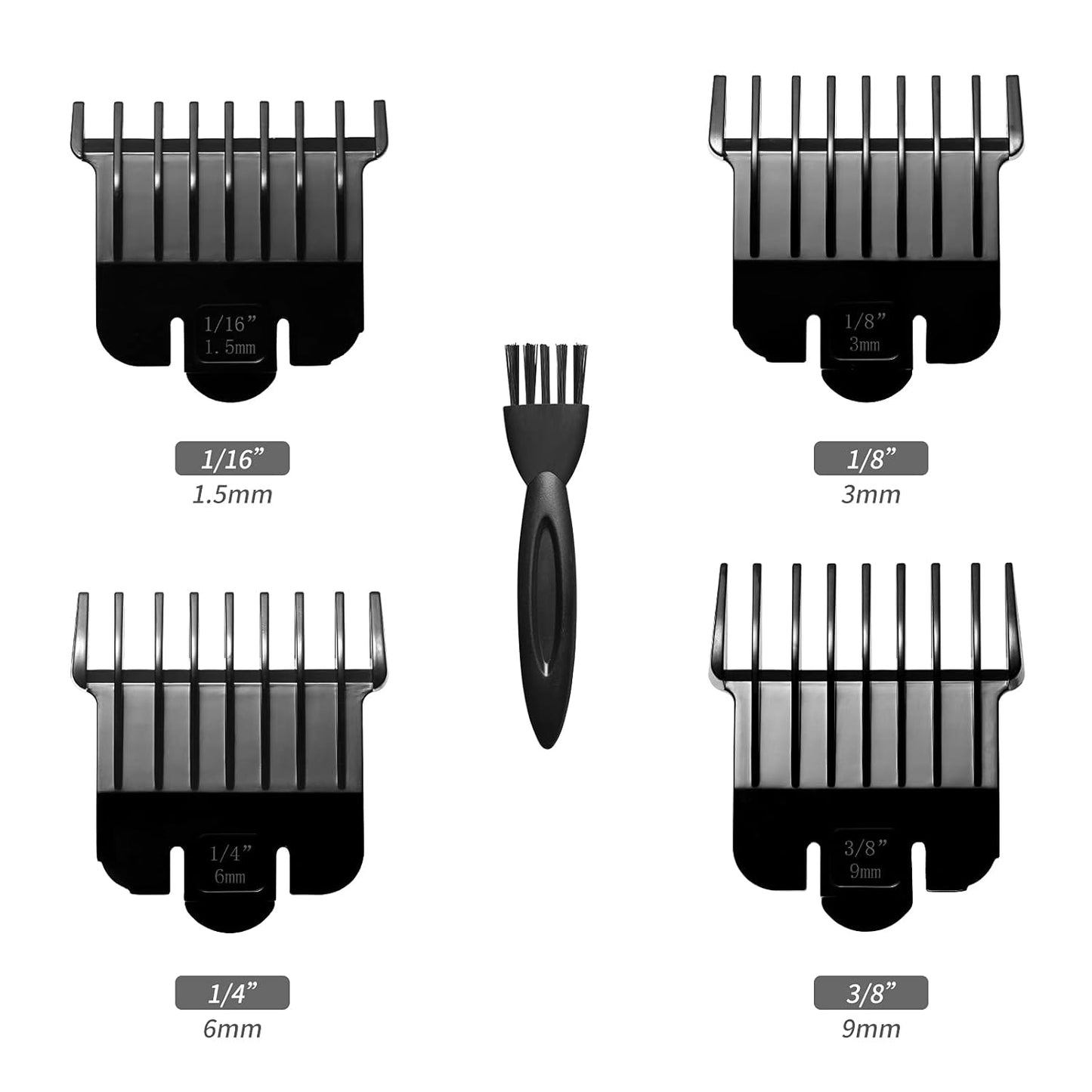 Andis T Blade Replacement - 3 Pack Compatible With Andis T Outliners & GTX Trimmer | Silver & Carbon Steel