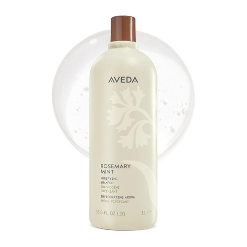 Aveda Rosemary Mint Purifying Shampoo - Clarifying Formula for Normal to Oily Hair | Adds Shine & Removes Buildup | Invigorating Aroma