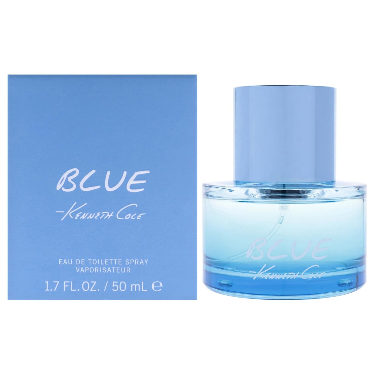 Kenneth Cole Blue Cologne - Refreshing Eau De Toilette Spray for Men | 3.4 oz