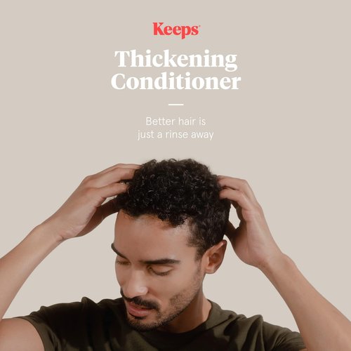 Keeps Hair Growth Shampoo and Conditioner for Fuller, Thicker Looking Hair - Mens Hair Products Treatment for Hair Loss, Thinning & Regrowth - DHT Blocker - with Biotin, Caffeine & Saw Palmetto
