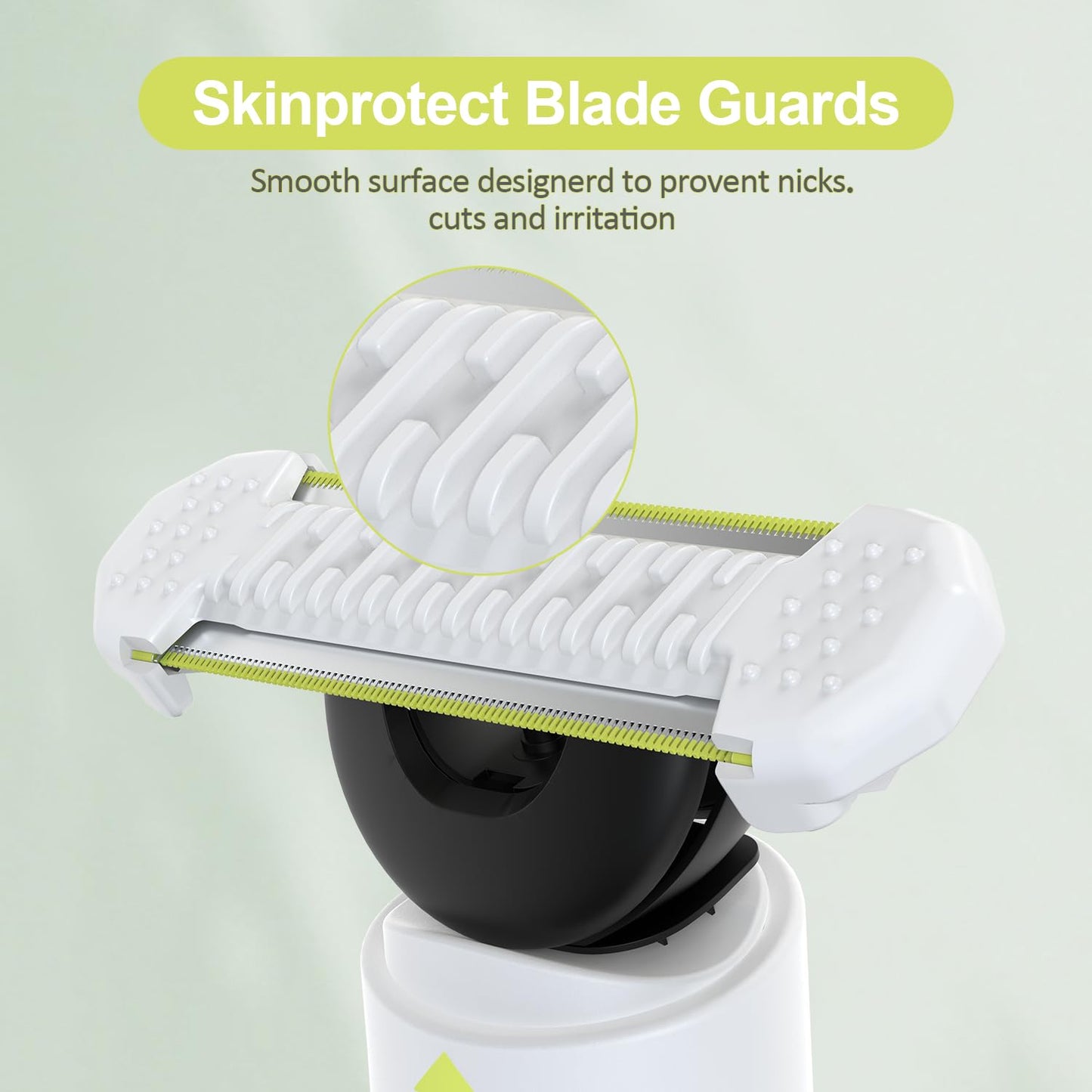Skiennix Skin Protect Replacement Guards - 3 Pack for Philips Norelco O-Blade | Extra Skin Protection for Grooming