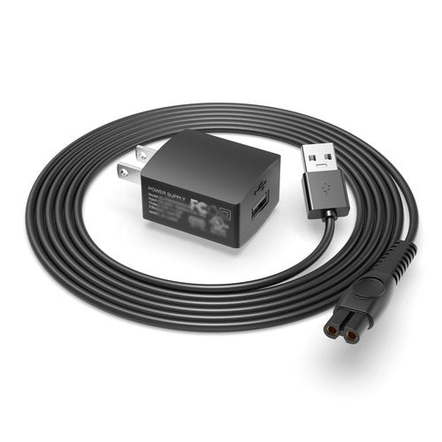 Philips Norelco 5V UL Charger - Compatible with OneBlade & Wet/Dry Series Shavers | QP2724, QP2834, MG7910