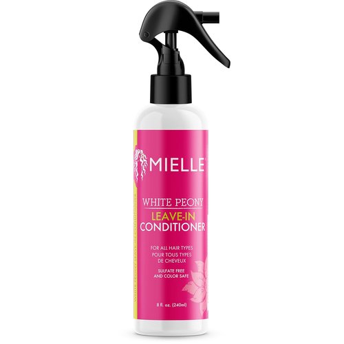 Mielle Organics Leave-In Conditioner Spray - Ultra-Moisturizing Detangler for Curly Hair - 8 Fl Oz