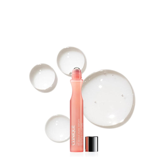 Clinique All About Eyes Serum - De-Puffing Eye Massage With Caffeine | Hydrating & Brightening, 0.5 fl. oz