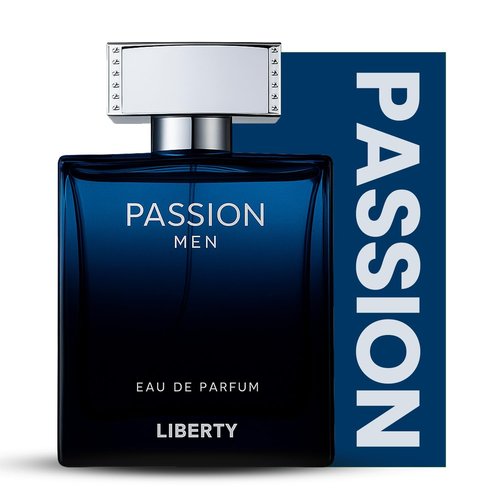 Liberty Luxury Passion Eau De Parfum for Men - Long Lasting Bold Spicy Scent | 100ml (3.4oz)