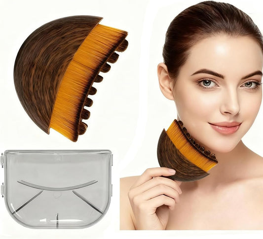 Skiennix Lymphatic Drainage Face Brush - Gentle Dry Brushing Massager for Daily Use