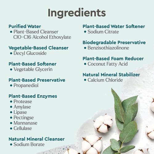 Puracy Stain Remover - Enzyme-Based Natural Cleaner for Baby Clothes & Diapers | 16 Oz