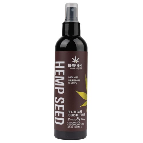 Hemp Seed Body Mist by Skiennix - Moisturizing & Invigorating Formula with Hemp Seed Oil, Chamomile & Aloe Vera - Vegan & Cruelty-Free