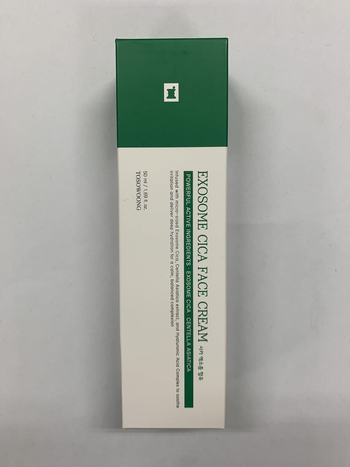 TOSOWOONG Exosome CICA Face Cream - Lightweight Daily Moisturizer for Breakouts & Redness | 50ml / 1.69 fl. oz.