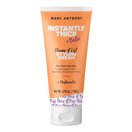 Marc Anthony Hair Thickening Styling Cream - Volumizing Biotin Formula for Thin Hair | Lightweight & Sulfate-Free