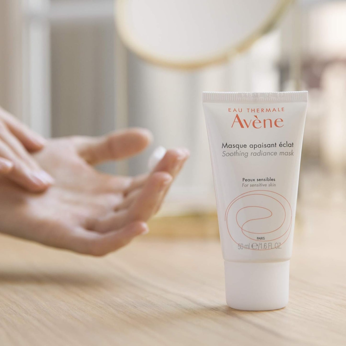 Avène Soothing Radiance Mask - Deep Hydration for All Skin Types | Non-Comedogenic 1.6 Oz