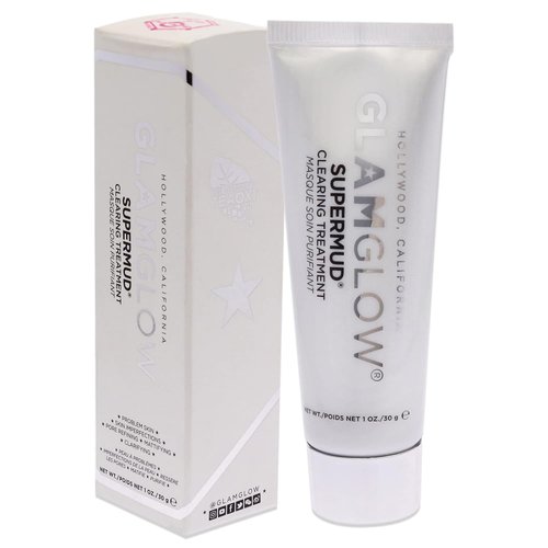 Glamglow Supermud Clearing Treatment - Deep Cleansing Face Mask for Women | 1 oz