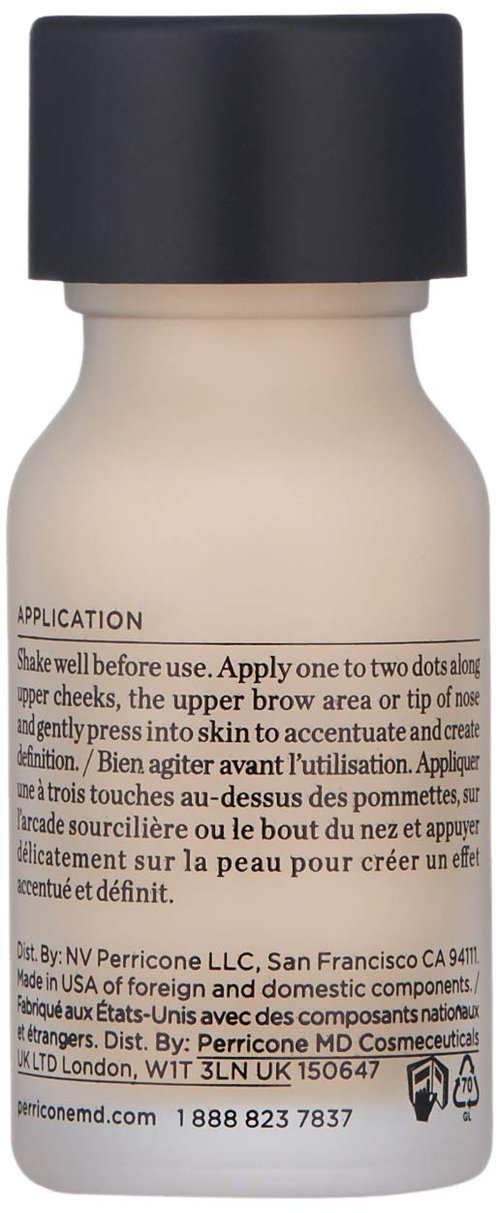Perricone MD No Makeup Gel Highlighter - Radiant Glow | 0.3 Oz Size