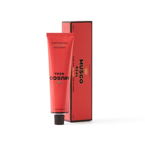 Claus Porto - Musgo Real Shaving Cream | Freshen, Soothe, Replenish | Enriched With Lanolin, Coconut + Jojoba Oil