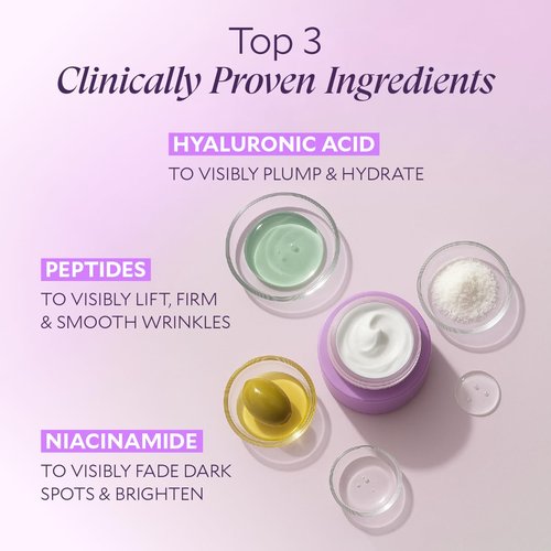 FIÈRA MoistureWiser – Anti-Aging Face Moisturizer for Mature Skin – Hydrating Cream with Peptides – 1.69 fl oz