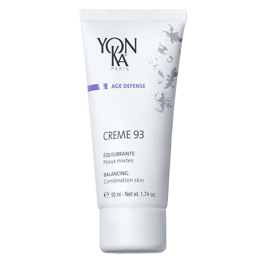 Yon-Ka Creme 93 Mattifying Moisturizer - Balancing Facial Cream for Combination Skin | 1.74 oz